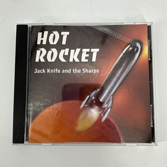 Rockabilly JACK KNIFE AND THE SHARPS Hot Rocket CD Rick Hollister - Picture 1 of 6